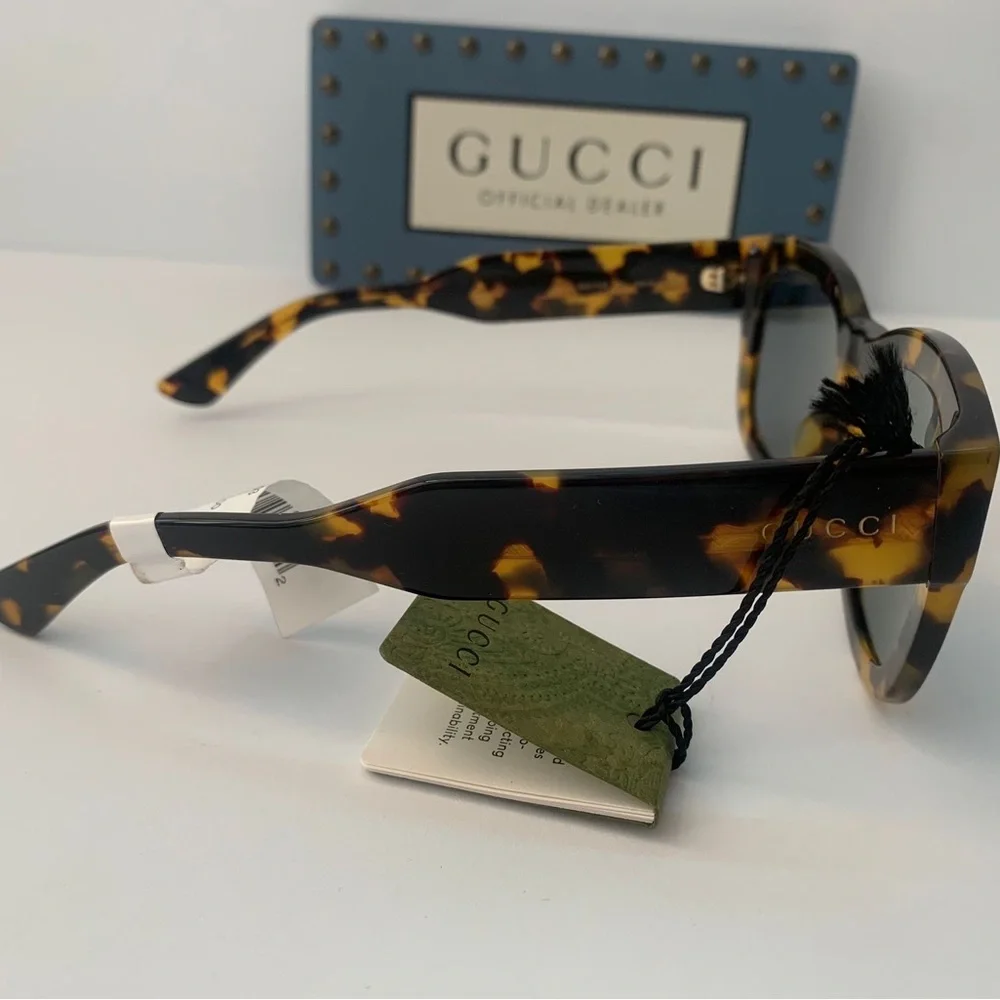 New - 💯 - GUCCI GG1110S-003 53 Sunglass Unisex BIO ACETATE Sunglasses
